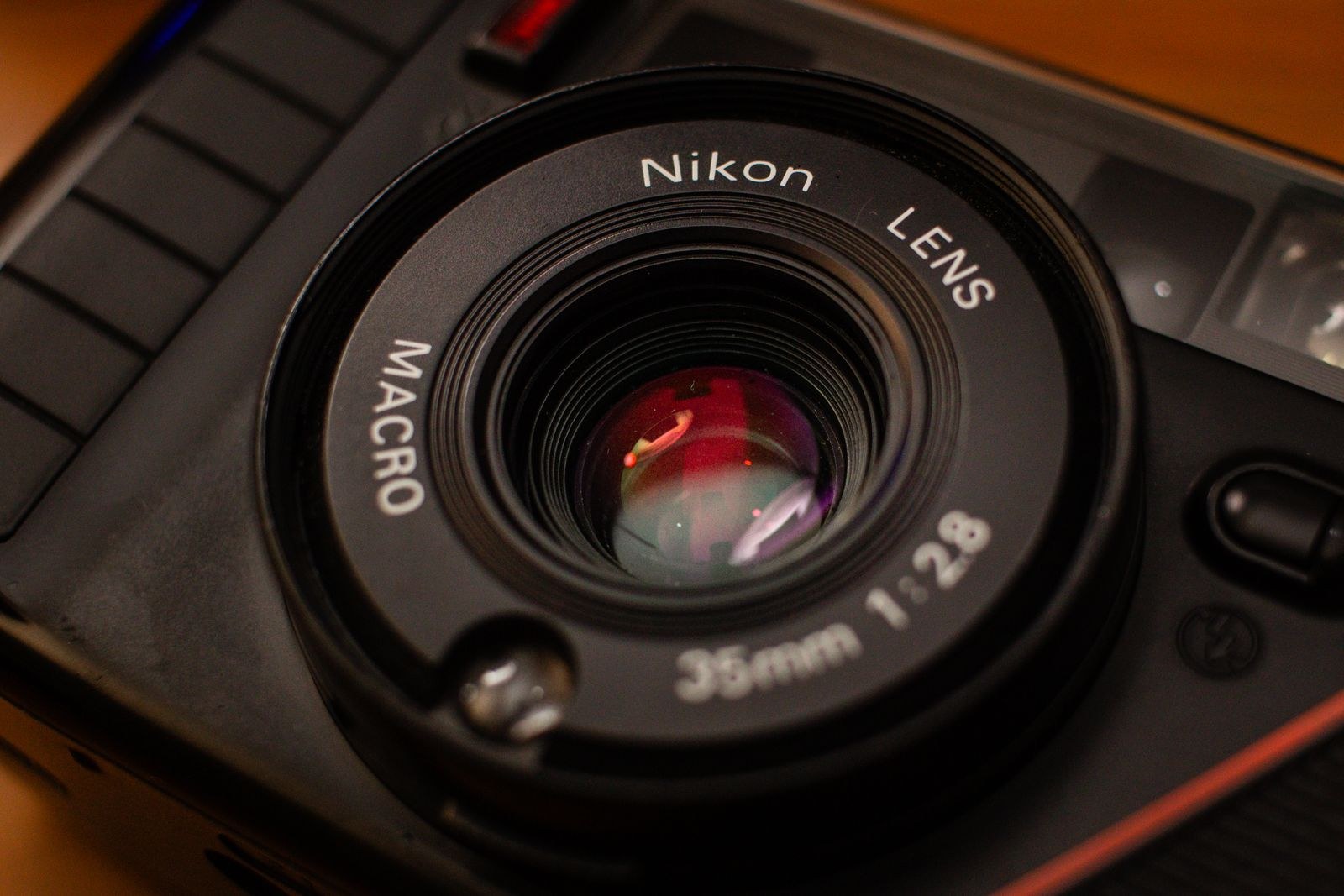 Creator content shoot with camera and lens